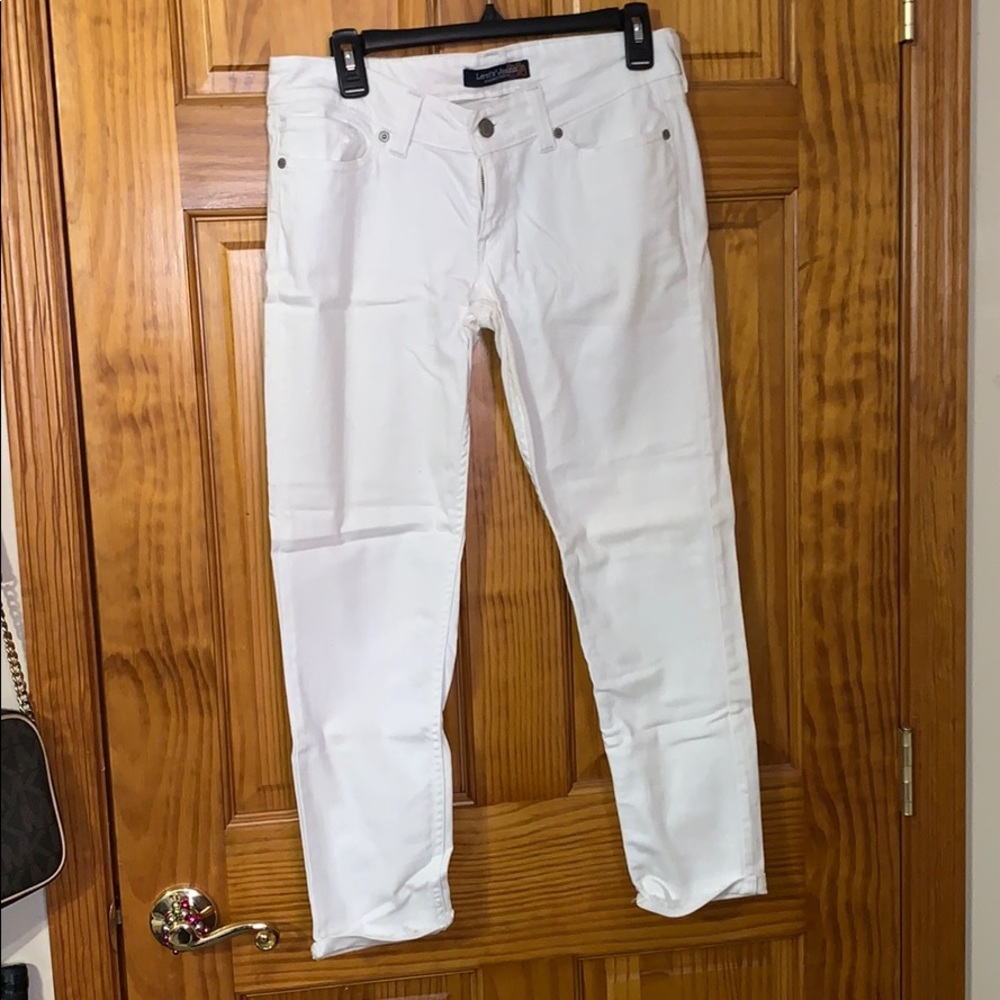 White jeans